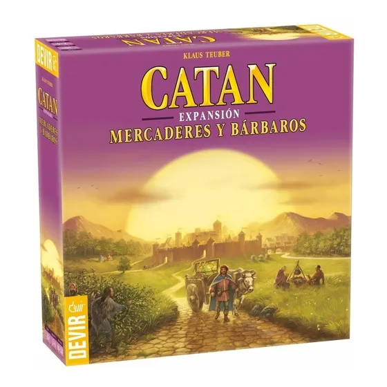  Catan Mercaderes Y Barbaros Expansión - Devir