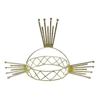 Corona De Espinas 3 Potencias Bañada En Oro Coronarte Corona De Espinas 3 Potencias Bañada En Oro Coronarte