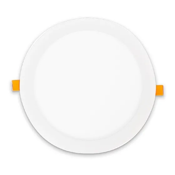 Panel Led Foco Plafón Empotrado Techo Redondo 17cm 12w 220v Color Blanco Frío 6000°K Demasled