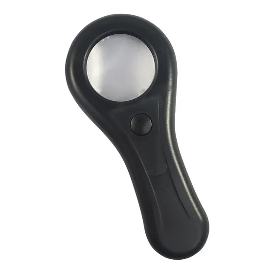 Lupa Portatil X3 Lupa De Mano Aumento Con Luz Led Calidad 