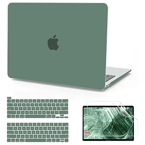 Funda +cubre Tecl Y Pant Para Macbook Pro 13 M1 M2  Verde