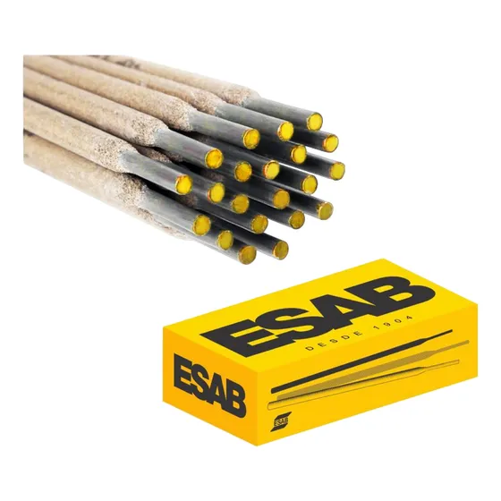 Electrodo Esab 13 Rutilo 2.5mm Punta Amarilla 1kg