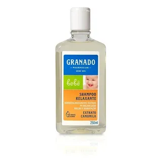Shampoo Relaxante BebĂȘ Camomila 250ml Granado Shampoo Relaxante BebĂȘ Camomila 250ml Granado