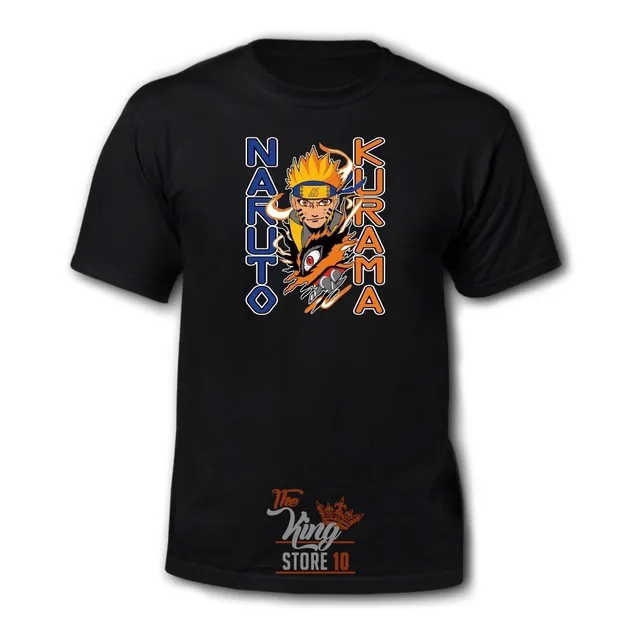 Polera Anime, Naruto, Kurama, 9 Cola, Dtf / Thekingstore10
