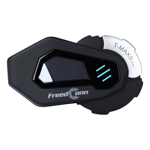 Intercomunicador Freedconn T-Max S Pro Para Casco Motociclista Bluetooth 5.0 Negro, Conectividad con 6 Bikers, Comparte Música, Compatibilidad con otras marcas