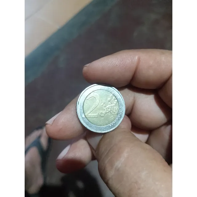 Monedas Bimetálica Centro Níquel Anillo Cuproniquel