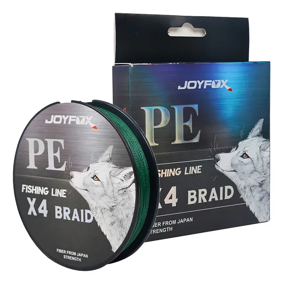 Linha Pesca Joyfox Multifilamento Verde 300m 4x 0.261mm 30lb