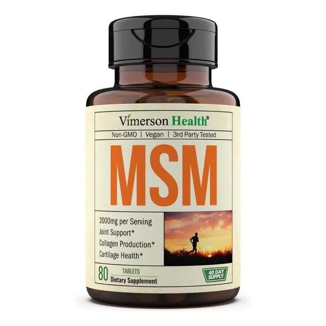 Msm 2000 Mg Vimerson Health 80 Tabletas
