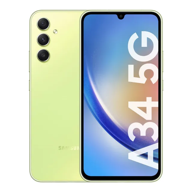 Samsung Galaxy A34 5G 5G 128 GB awesome lime 6 GB RAM