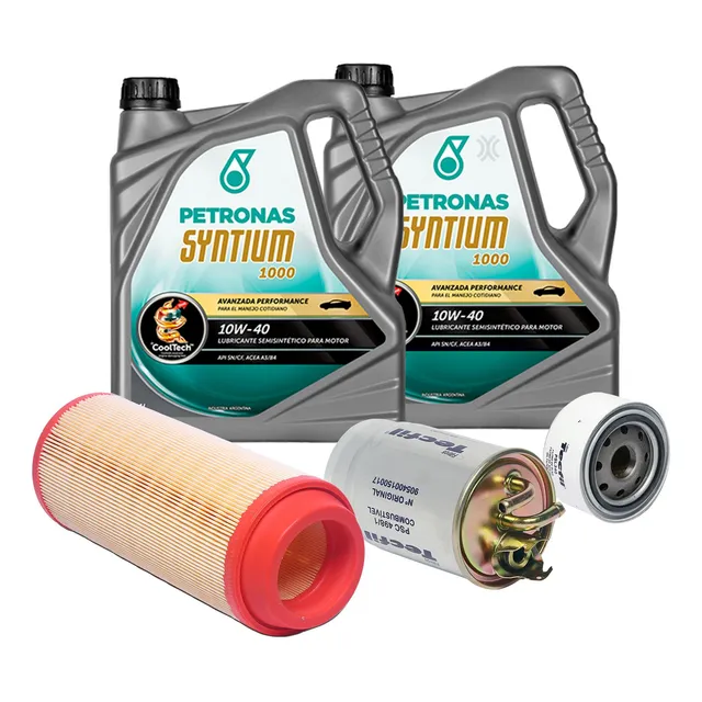 Kit Filtros Tecfil + Aceite General Motors S10 2.8 Mwm Turbo