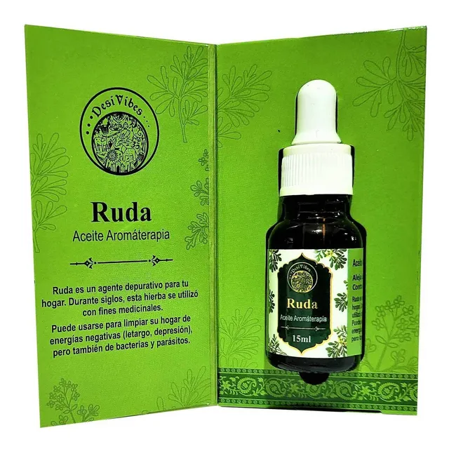 Aceite Aromaterapia Ruda - Desi Vibes