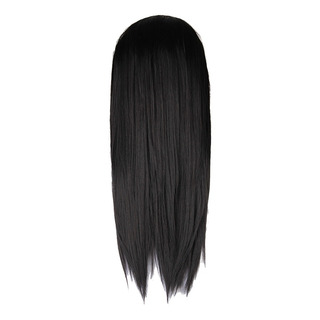 Peluca Larga Lacia Color Negro Para Mujer Peluca Larga Lacia Color Negro Para Mujer