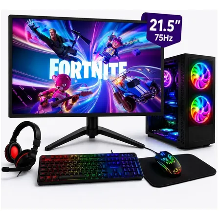 Pc Gamer Completo I5 16gb Ssd 512gb Gpu Rx550 Tpm 2.0 Win11 512 Gb 16 Gb