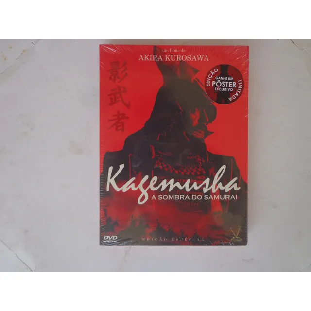 Kagemusha Kurosawa Dvd Duplo Edição Especial Versátil Lacrad