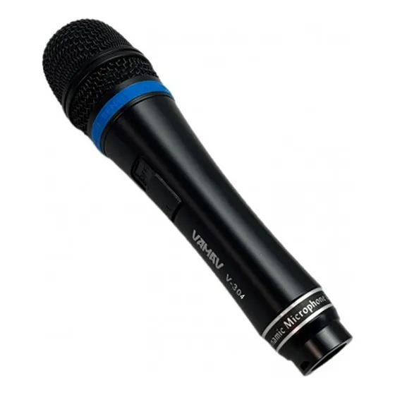 Micrófono Dinamico De Mano Con Cable Vamav V-304