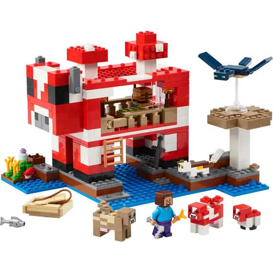 Blocos de montar LegoMinecraft 21270 500 peças em caixa