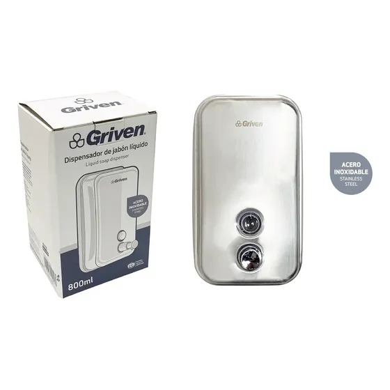 Dispensador De Jabon  800 Ml Griven