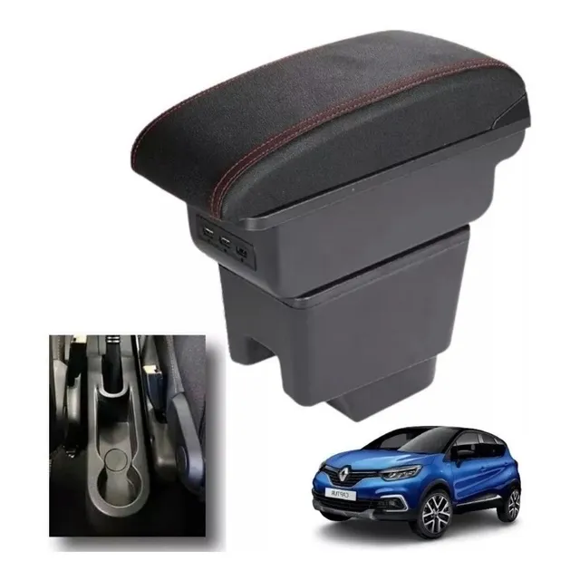 Consola Apoyabrazo- Renault Captur Usb - Slide R