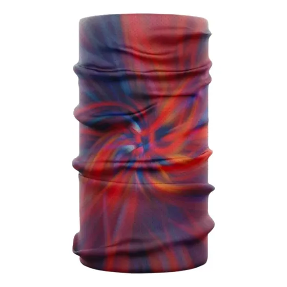 Cuellos Elastizados Multifuncional Premium -5 °c Color Rojo Y Azul Diseño De La Tela Estampado Talle Unico