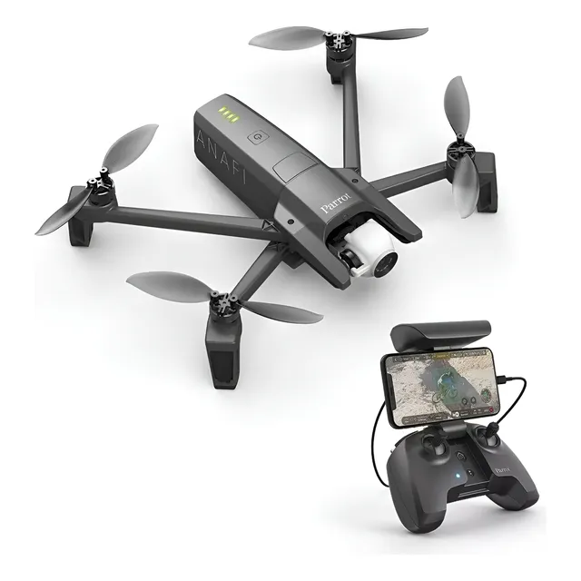 Drone Parrot Anafi 4k Hdr Plegable Control Remoto 25 Min