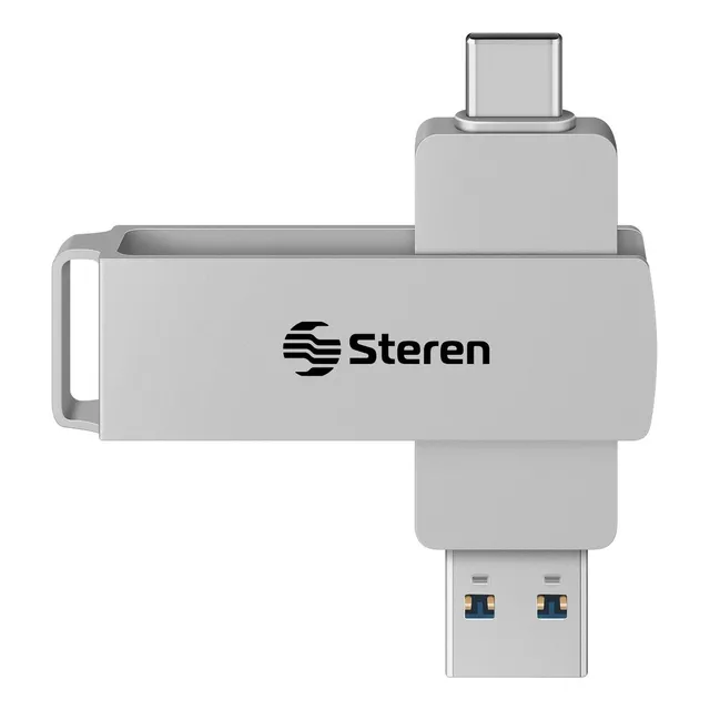 Memoria Usb Dual, Tipo C Y A, De 64 Gb Mfd-064/dual