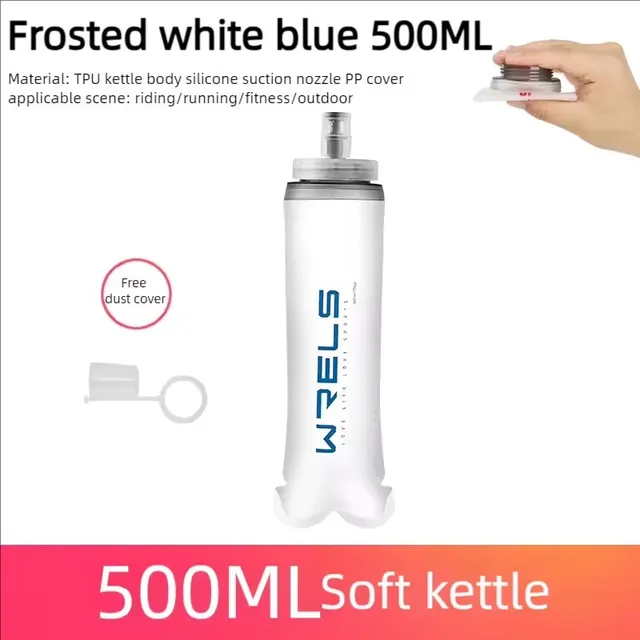 Botella De Agua Running Flexible Wrles 500ml  Plegable