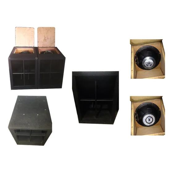 Cajas Turbo Sound Con Parlantes 18 Das Y American Audio