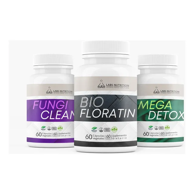 Kit Hongo Candida Albicans Set Limpieza X 180 Cápsulas Sabor Neutro