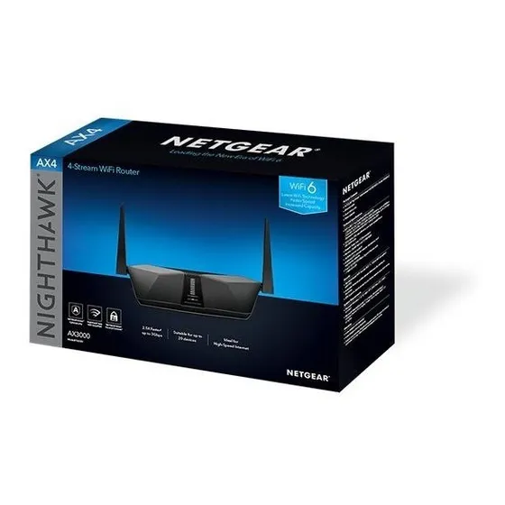 Router Netgear Nighthawk Ax3000 4-stream Wifi 6 Ideal Fibra