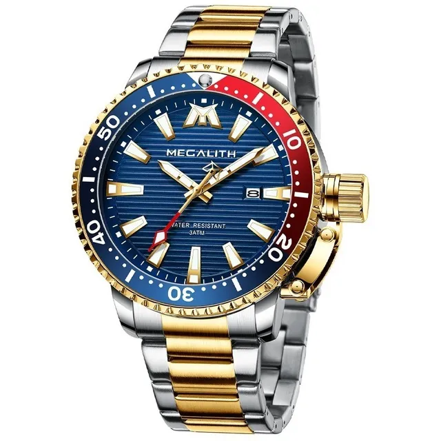 Reloj Megalith Hombre Fechador Modelo 8214
