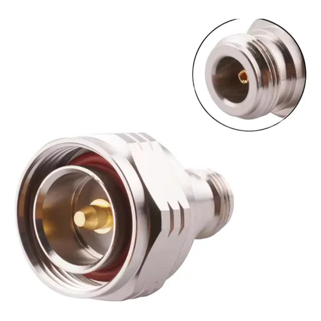 Conector Din 7/16 Macho A N Hembra Adaptador Din A N Loc
