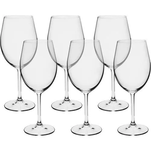 Jogo 6 Taça Cristal Gastro 580 Ml Bohemia Vinho Cerveja Suco
