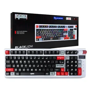 Teclado Mecùnico Gamer Wireless 2.4g Switch Black + Promoção Teclado Mecùnico Gamer Wireless 2.4g Switch Black + Promoção