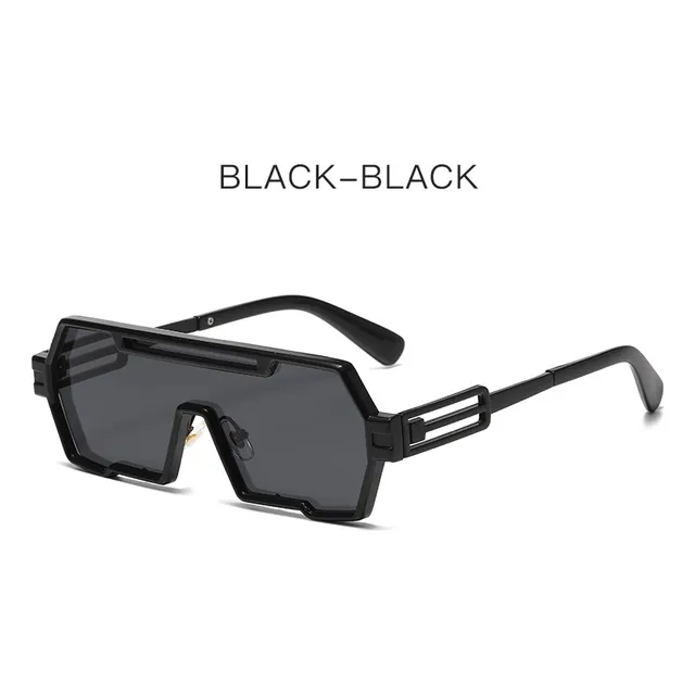 Nuevas Gafas De Sol Cyberpunk De Una Sola Pieza Con Montura 