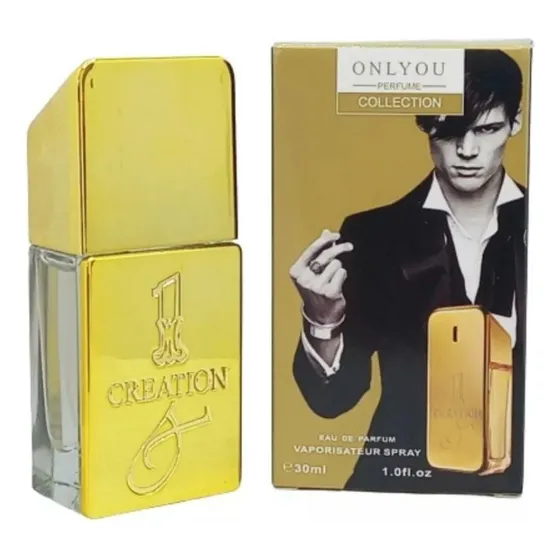 Perfume Miniatura Onlyou 30ml - 1 Creation Inpiração 1 Million