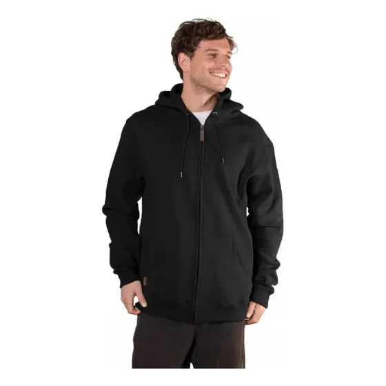 Polerón Con Capucha Y Cierre Ykk® Hombre Lingue Lenga®