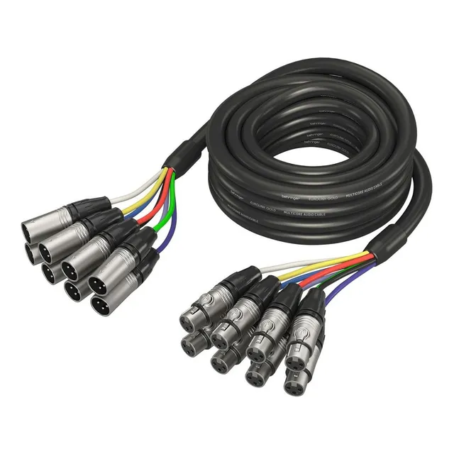 Behringer Gmx-500 Cable Snake Medusa 8 Canales 5 Metros Xlr