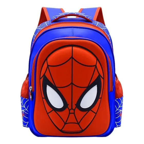 Bolso Morral Impermeable Spiderman Dibujos Animados