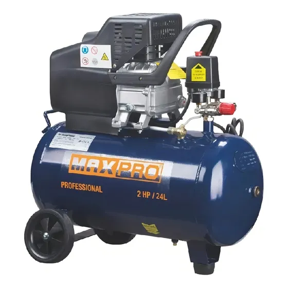 Compresor de aire eléctrico portátil Maxpro MPEAC1500 / 24 24L 2.029hp 220V