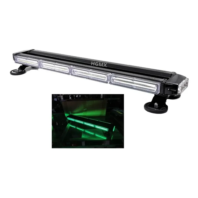 Torreta Led Cob 10 Módulos Doble Vista Verde Estrobo Codigo