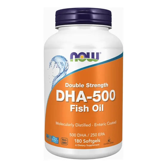 Dha-500 Fish Oil 180 Sofgels Marca Now Made In Eeuu 