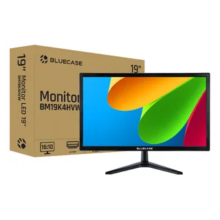 Monitor 19 Preto Led Bm19k4hvw Bluecase - 75hz / Hdmi / Vga 127/220v Monitor 19 Preto Led Bm19k4hvw Bluecase - 75hz / Hdmi / Vga 127/220v