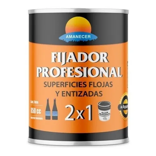 Fijador Sellador Aguarrás (2 X 1) 0,85 L | Amanecer Color Blanco