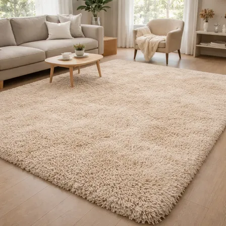 Tapete Shaggy Felpudo 300x200 Sala Quarto Antiderrapante
