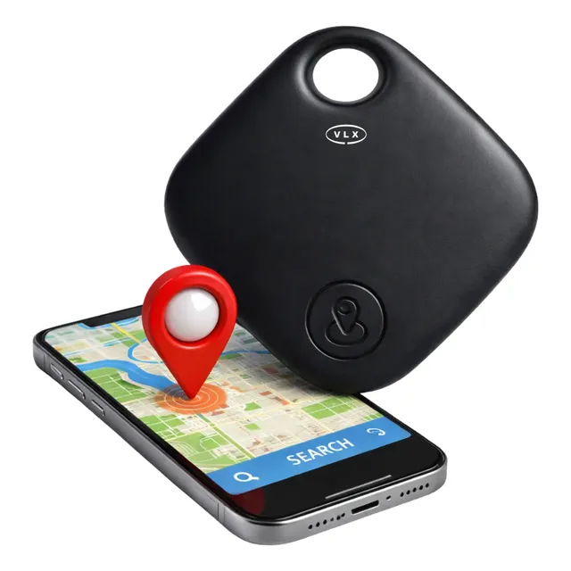 Localizador Smart Tag Rastreador Gps Cor Preto Compatível