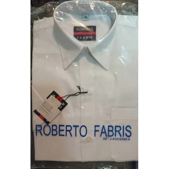 Camisa Escolar Blanca Talla 10 De Excelente Calidad