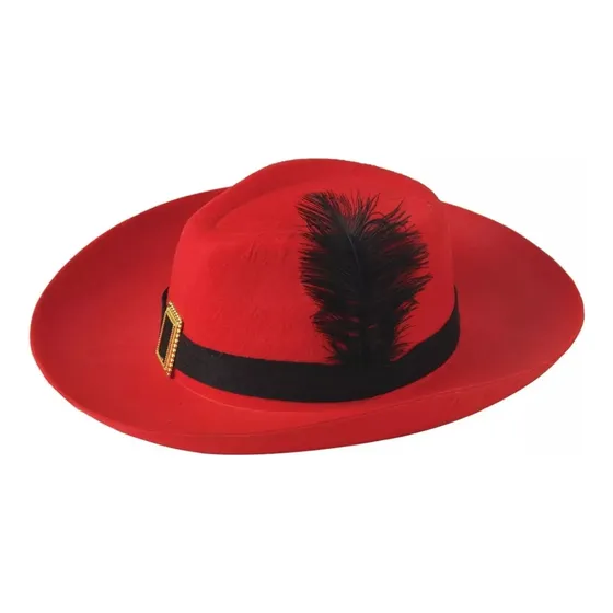 Sombrero Mosquetero Para Disfraz. Chirimbolos