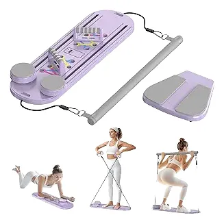 Tabla De Pilates ,set 15 En 1 Tabla Plegable-purpura