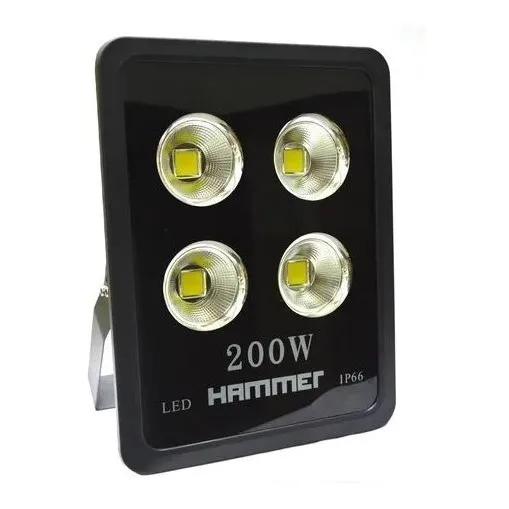 Reflector Led 200w Pluss 3 Ip66 Luz Blanca 85/277v Hammer