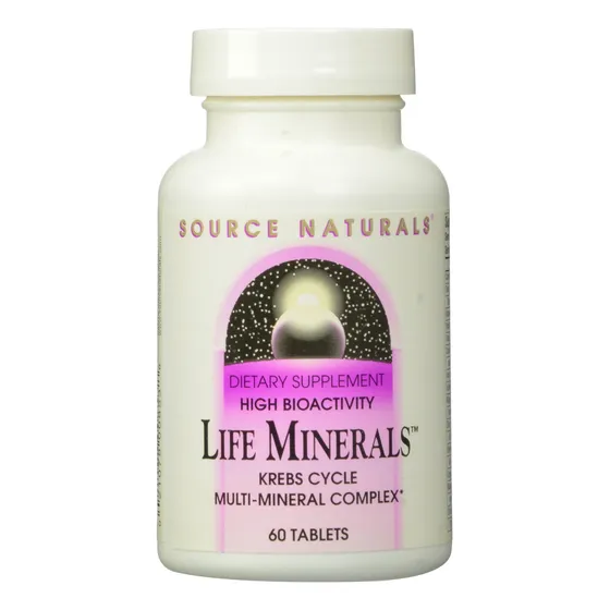 Suplemento Source Naturals Life Minerals 60 Comprimidos